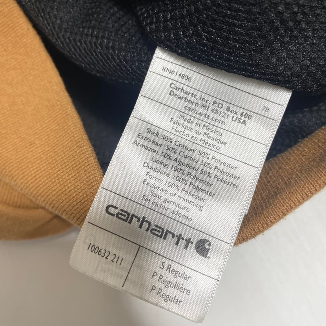 칼하트 후드집업 S 상품이미지9