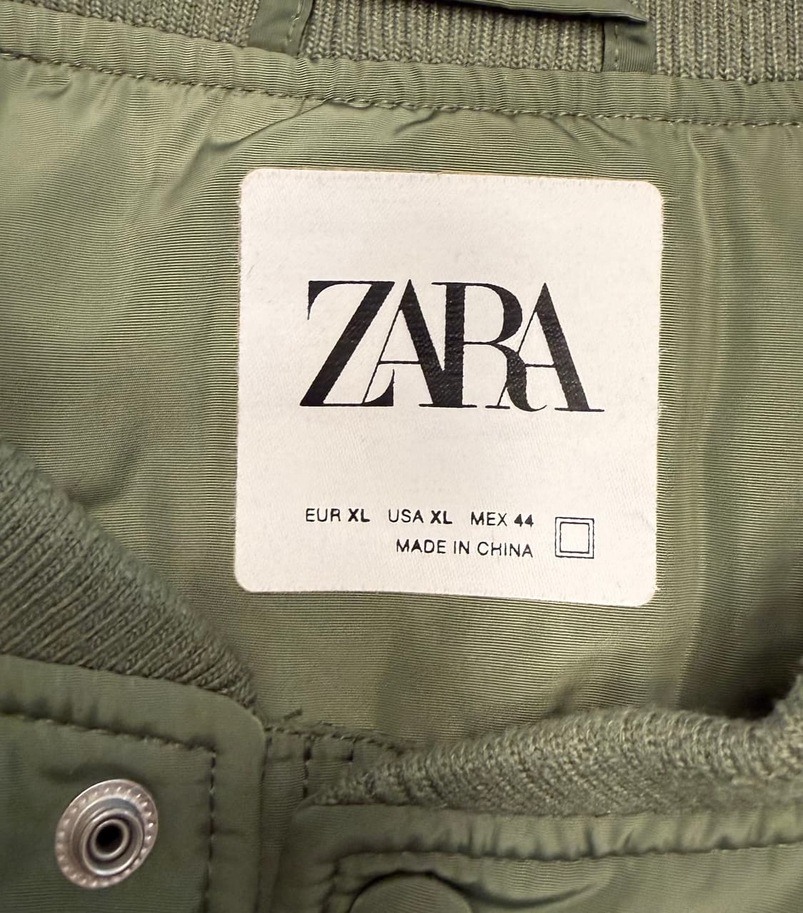 자라 항공 점퍼 XL(105-110) 정품 상품이미지4