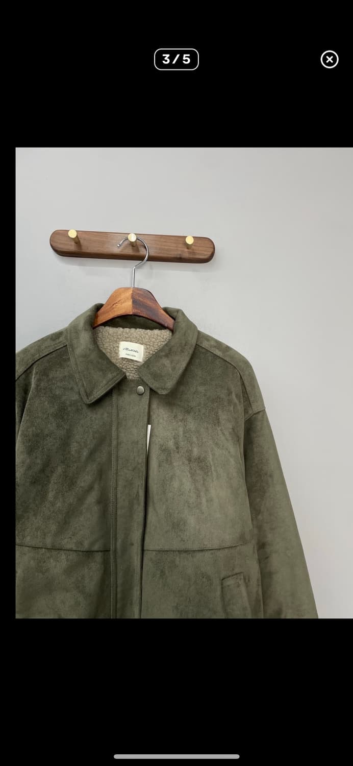 빈티지 스웨이드 양털 자켓 A2792 상품이미지3