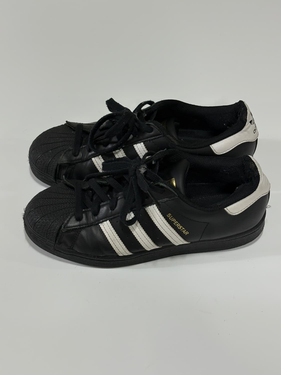 아디다스(adidas) 슈퍼스타 블랙 화이트 235 상품이미지4