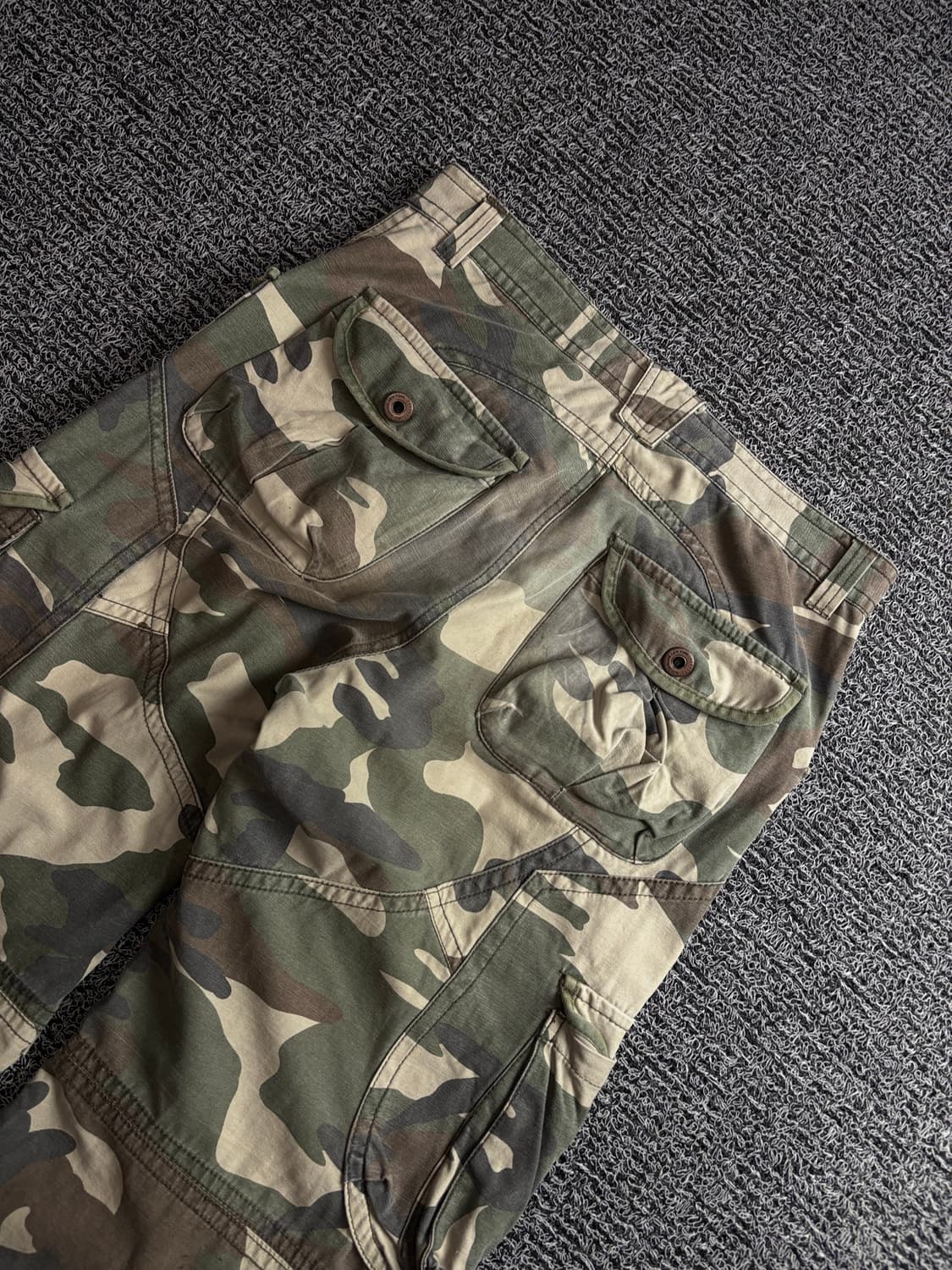 빈티지 아카이브 포켓 카모플라주 카고 바지 4947 상품이미지6