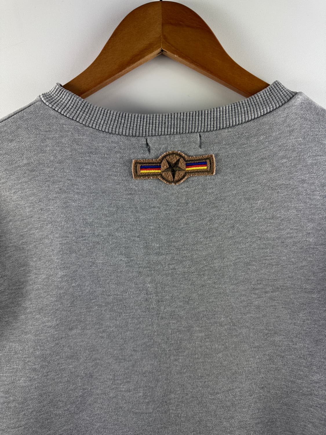 JPN 아메리칸 밀리터리 패치 스웻셔츠2869 상품이미지5