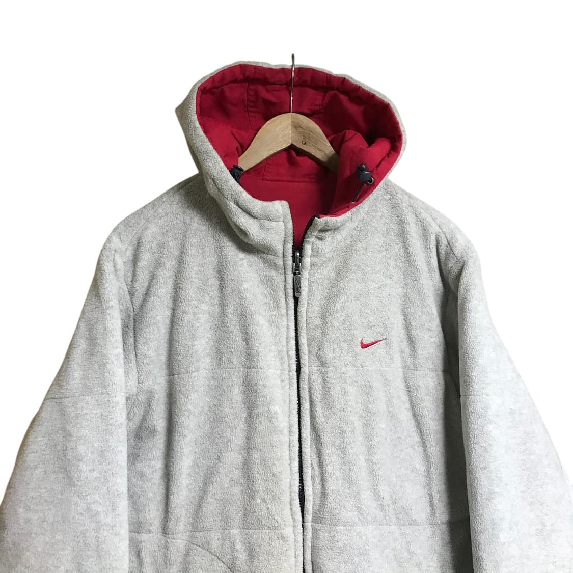 나이키 90s 빅로고 후리스 양면 점퍼 상품이미지4