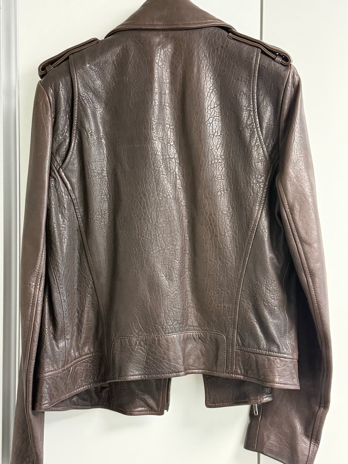 띠어리 양가죽 자켓 L/G 컨디션 상 상품이미지4