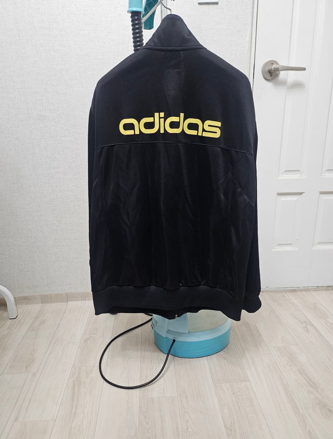 (105)XL ☆초희귀☆ 아디다스 에센셜 백로고 [검골] 트랙탑져지 상품이미지6