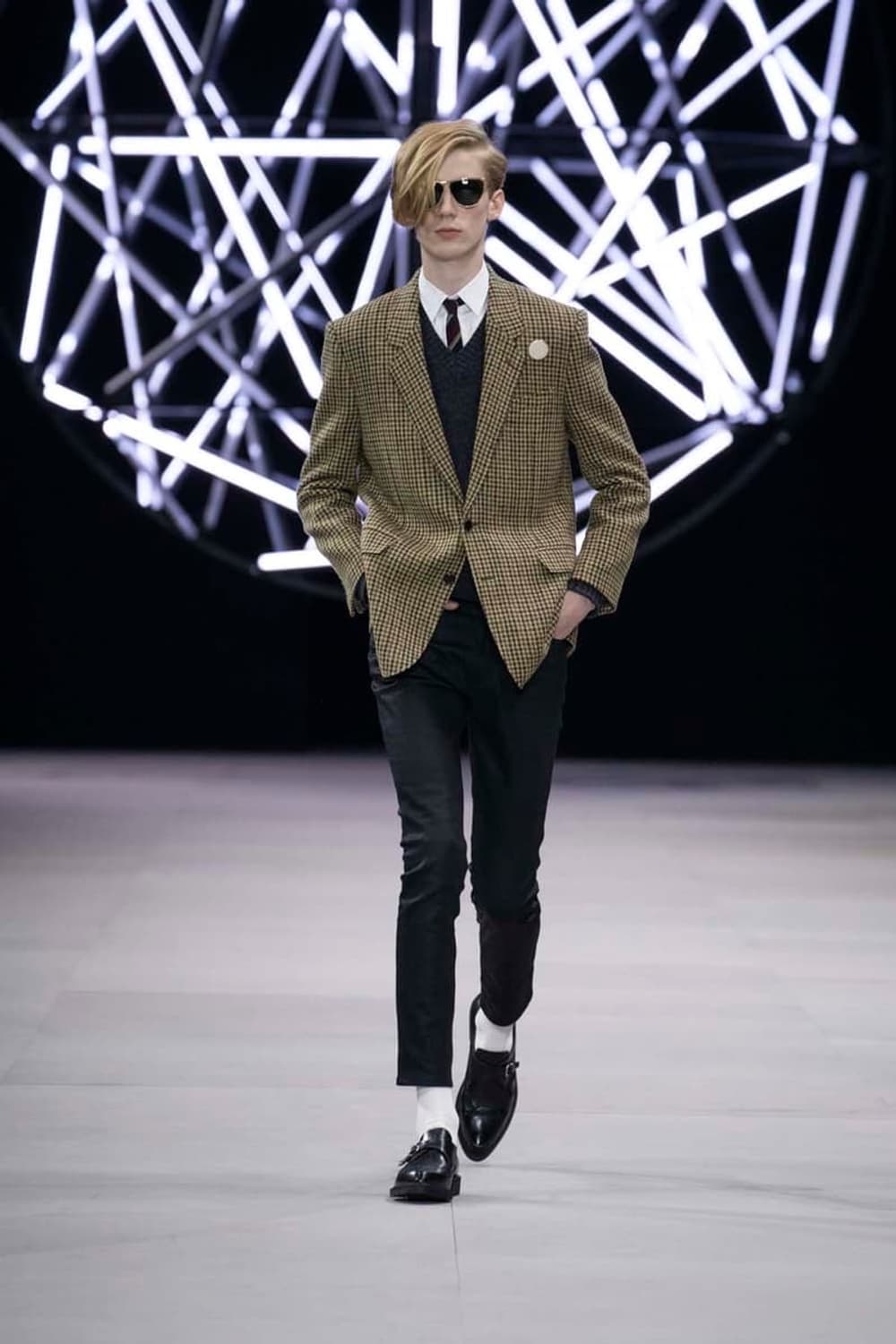 [BTS 뷔님 착용] 셀린느 19fw 투르뇽 체크 자켓 상품이미지1