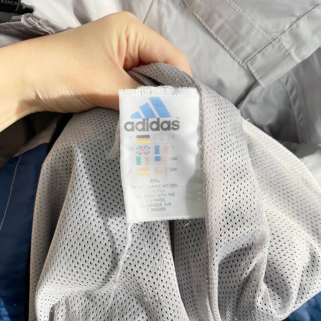 C2 아디다스 올드스쿨 바람막이 105-110사이즈 상품이미지7