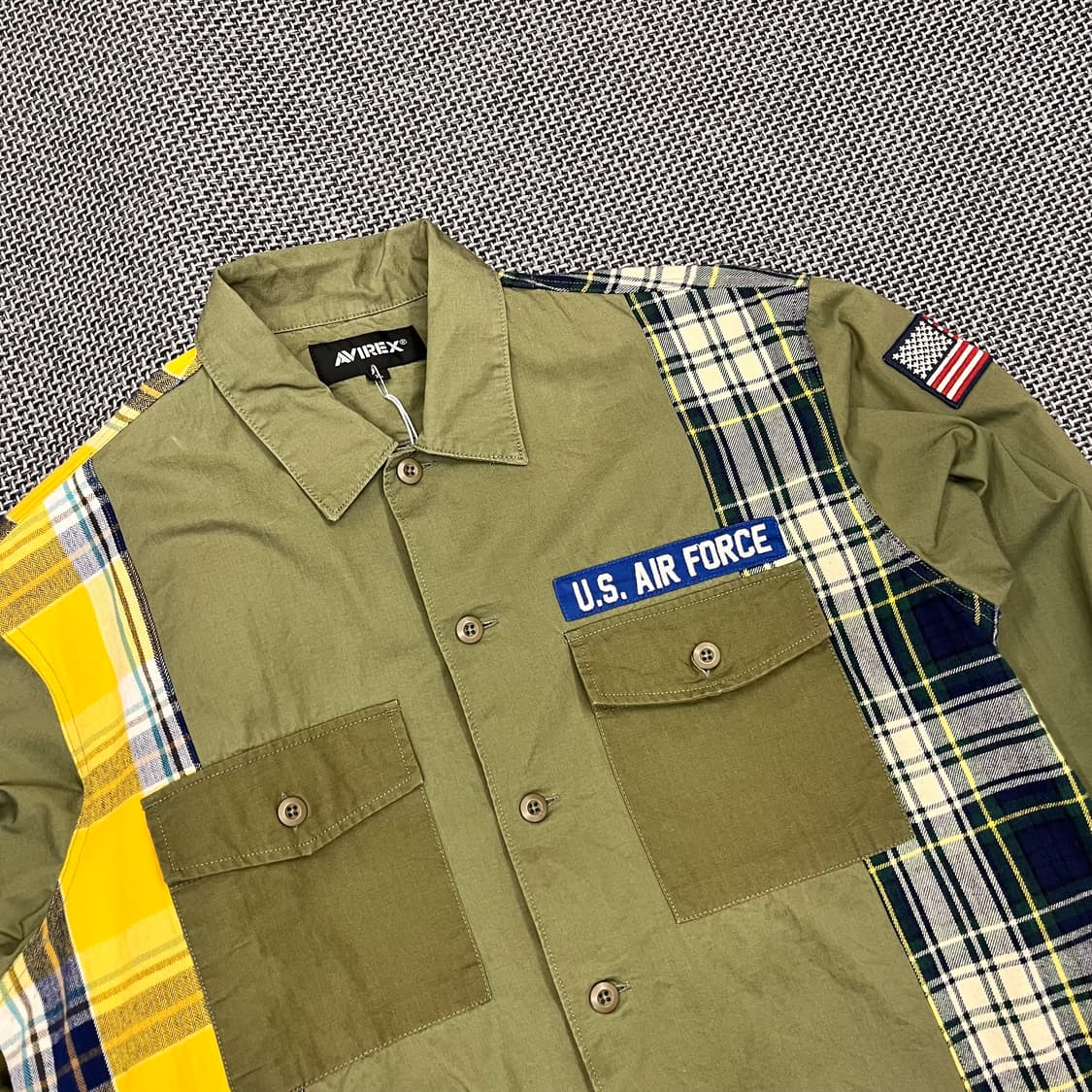 AVIREX JAPAN 면자켓 (XL) 상품이미지3