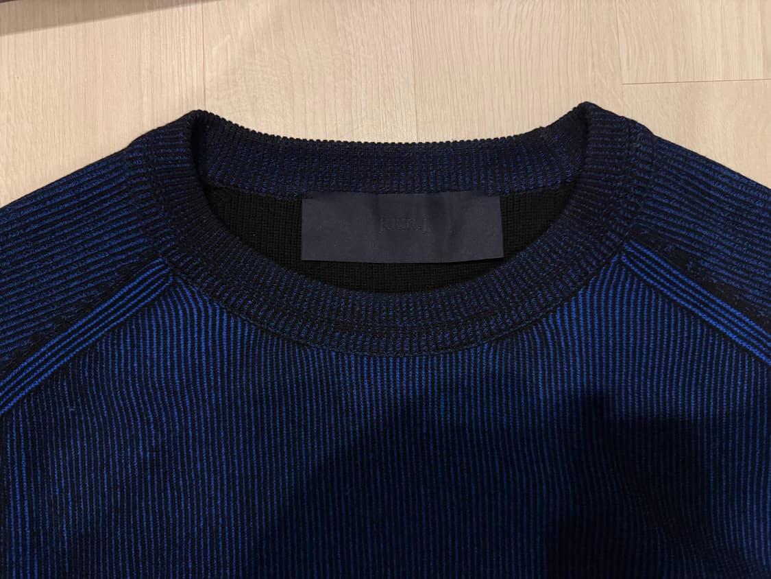 준지 패널 니트 스웨터 L 상품이미지3