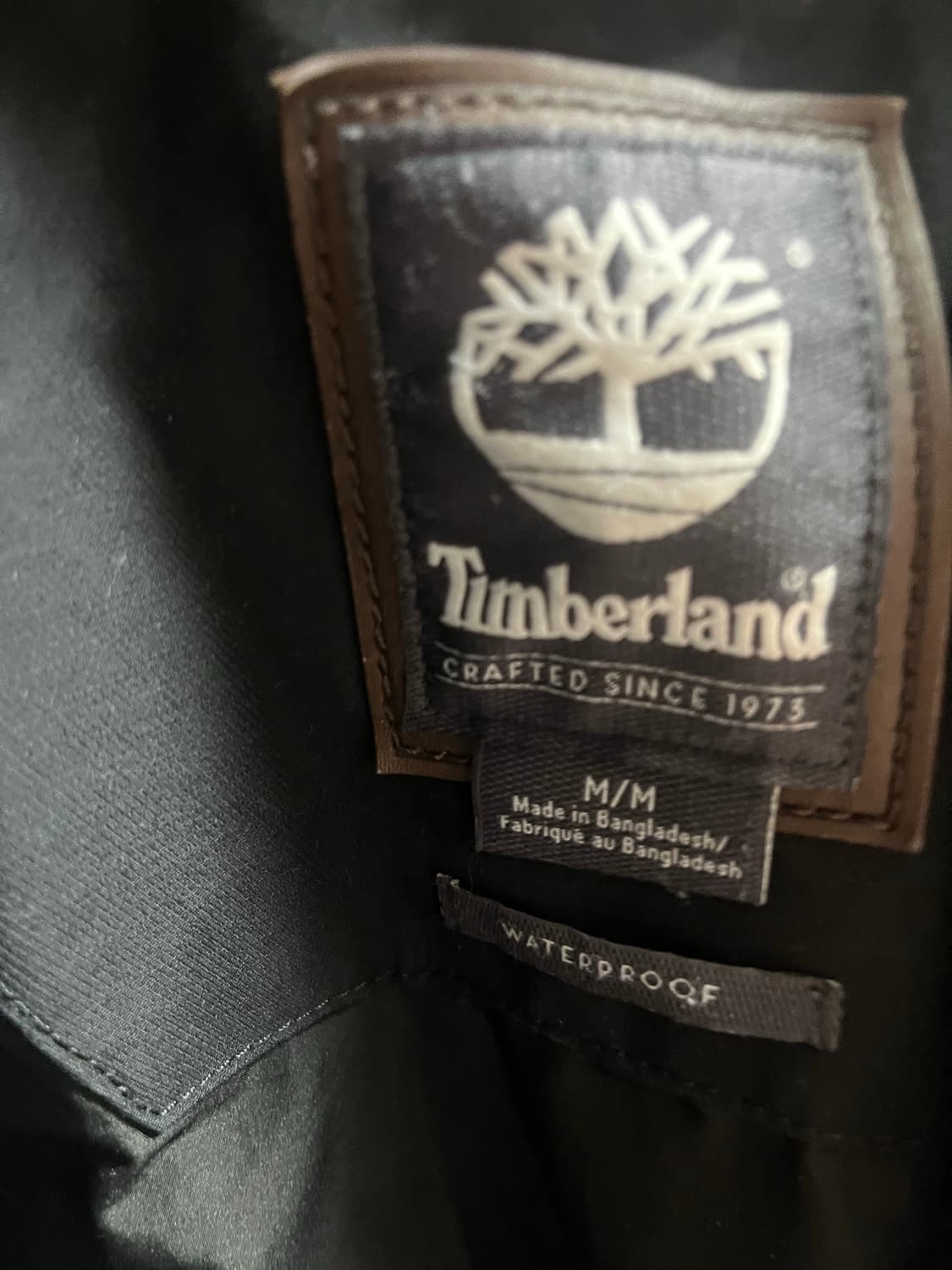 Timberland 팀버랜드 바람막이 아우터 자켓 M 블랙 상품이미지3