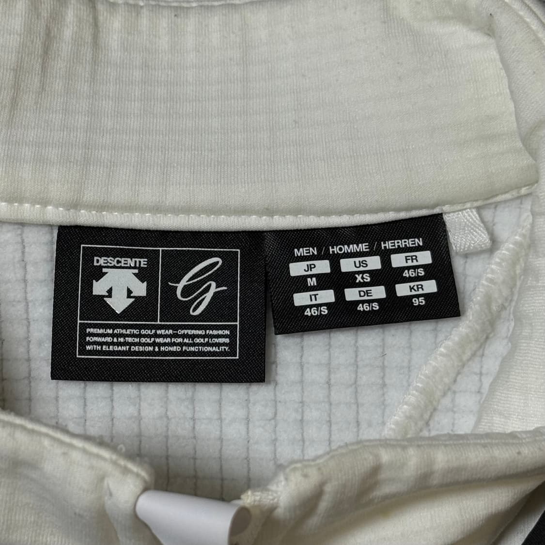 데샹트 골프 겨울용 져지 상품이미지5