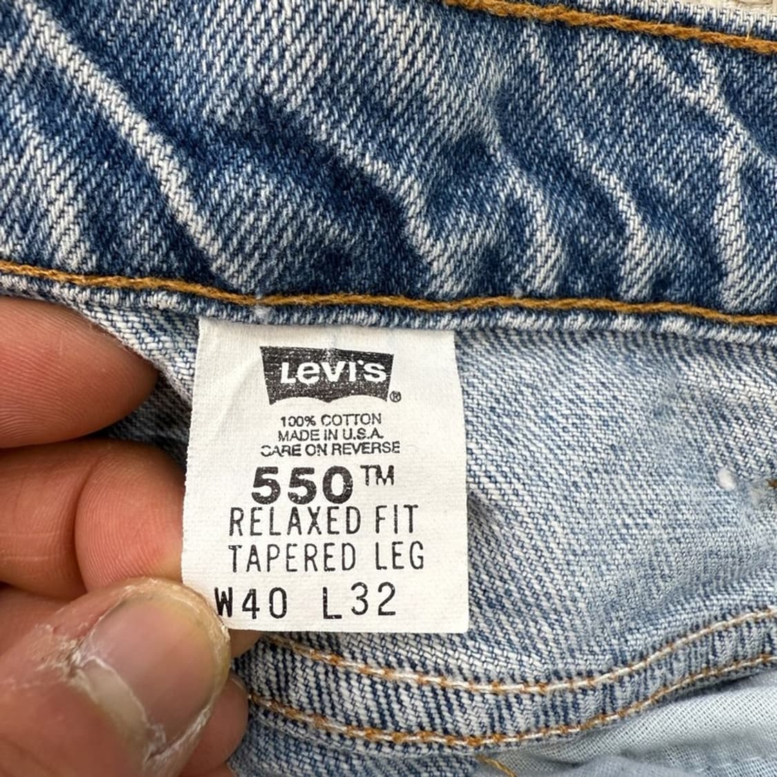 usa 리바이스 550 데님팬츠 r1706  상품이미지7