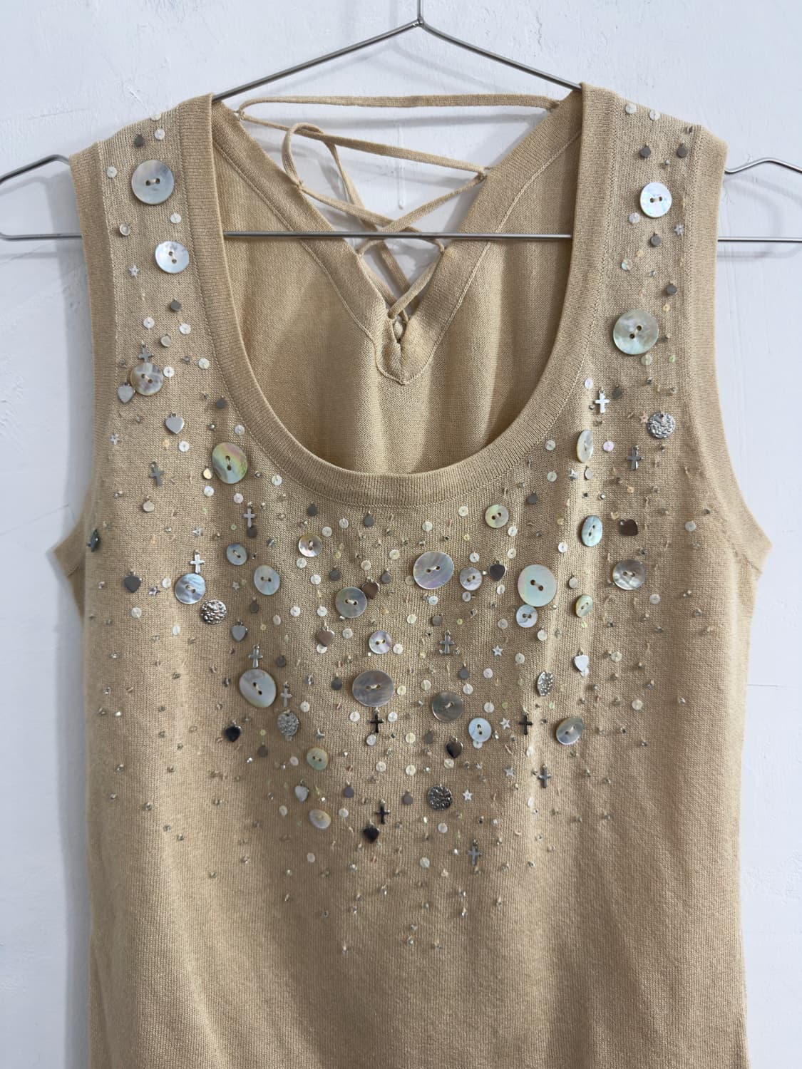stud detail sleeveless 상품이미지3