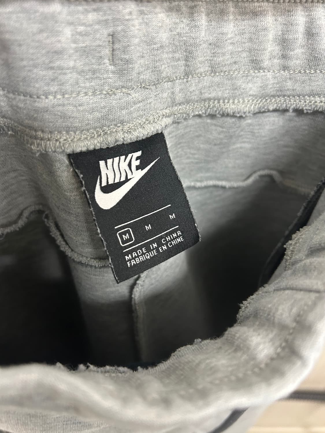 나이키 테크 플리스 조거팬츠 회색 80 상품이미지5