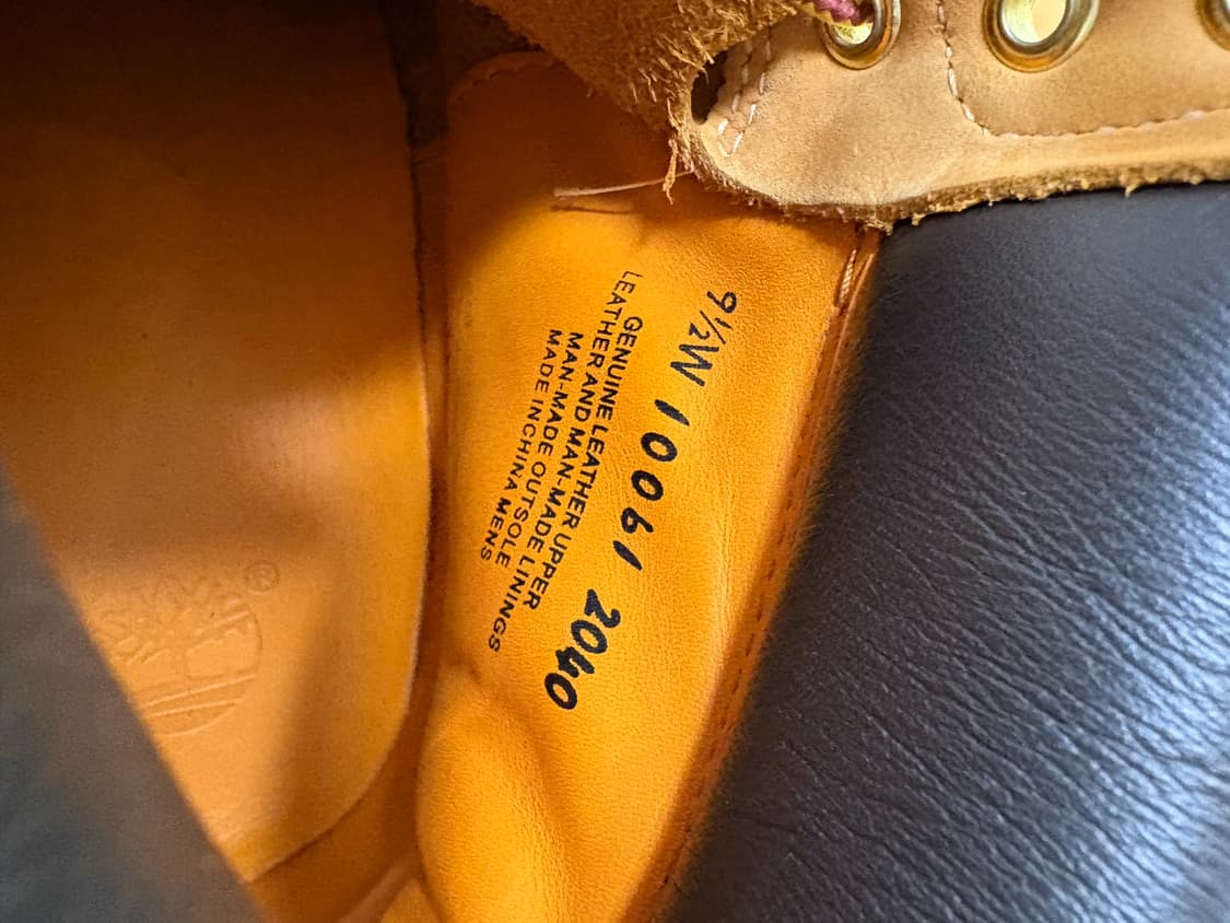 팀버랜드 프리미엄 6인치 워커 부츠 275 상품이미지7