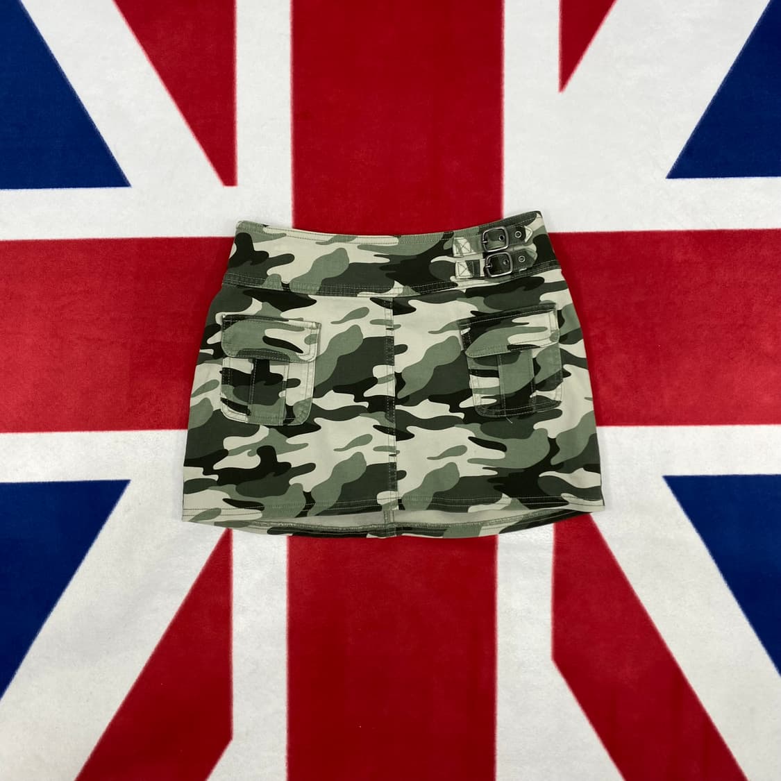 홀리스터 y2k 카모스커트 XS 상품이미지1