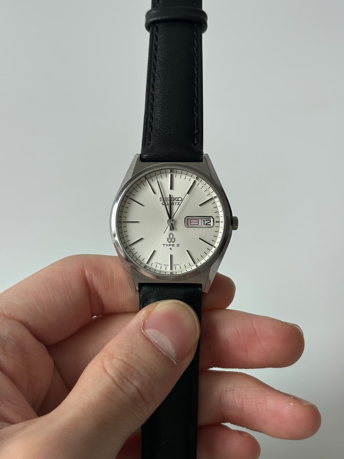 1970년대 Type2 실버 쿼츠 남성 상품이미지3