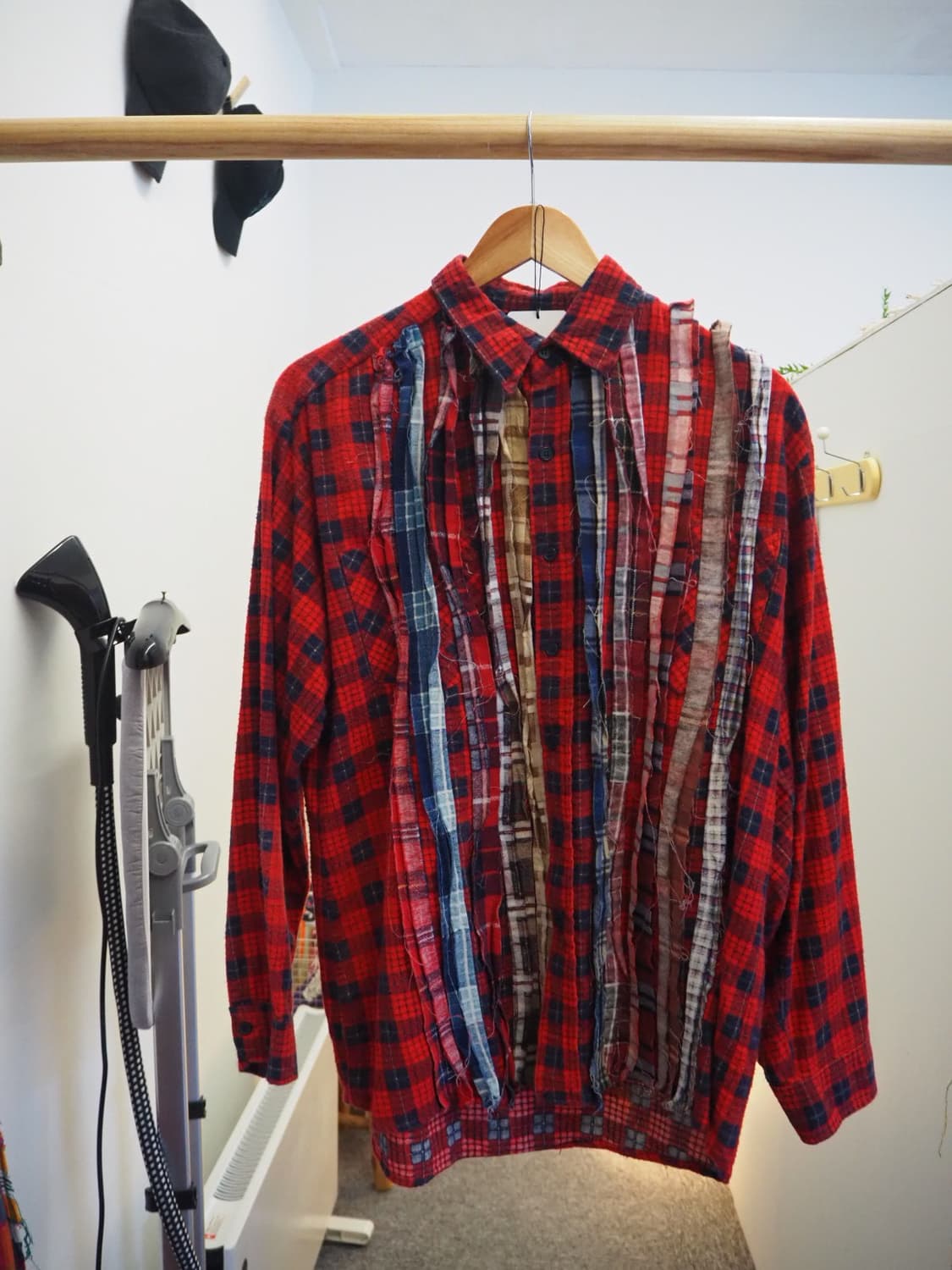 Rebuildbyneedles flannel shirt 상품이미지1