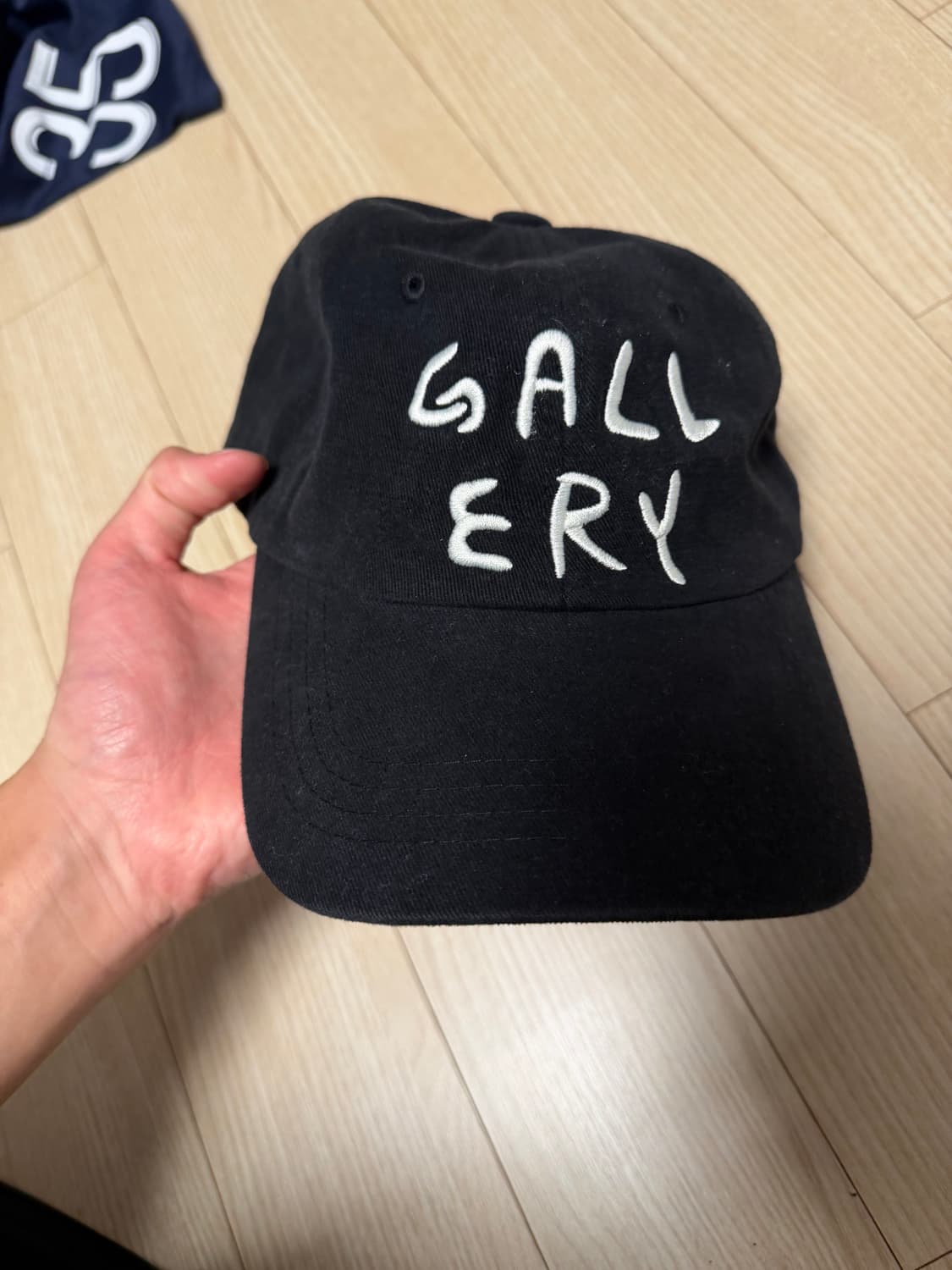 1011갤러리 볼캡 블랙 상품이미지2