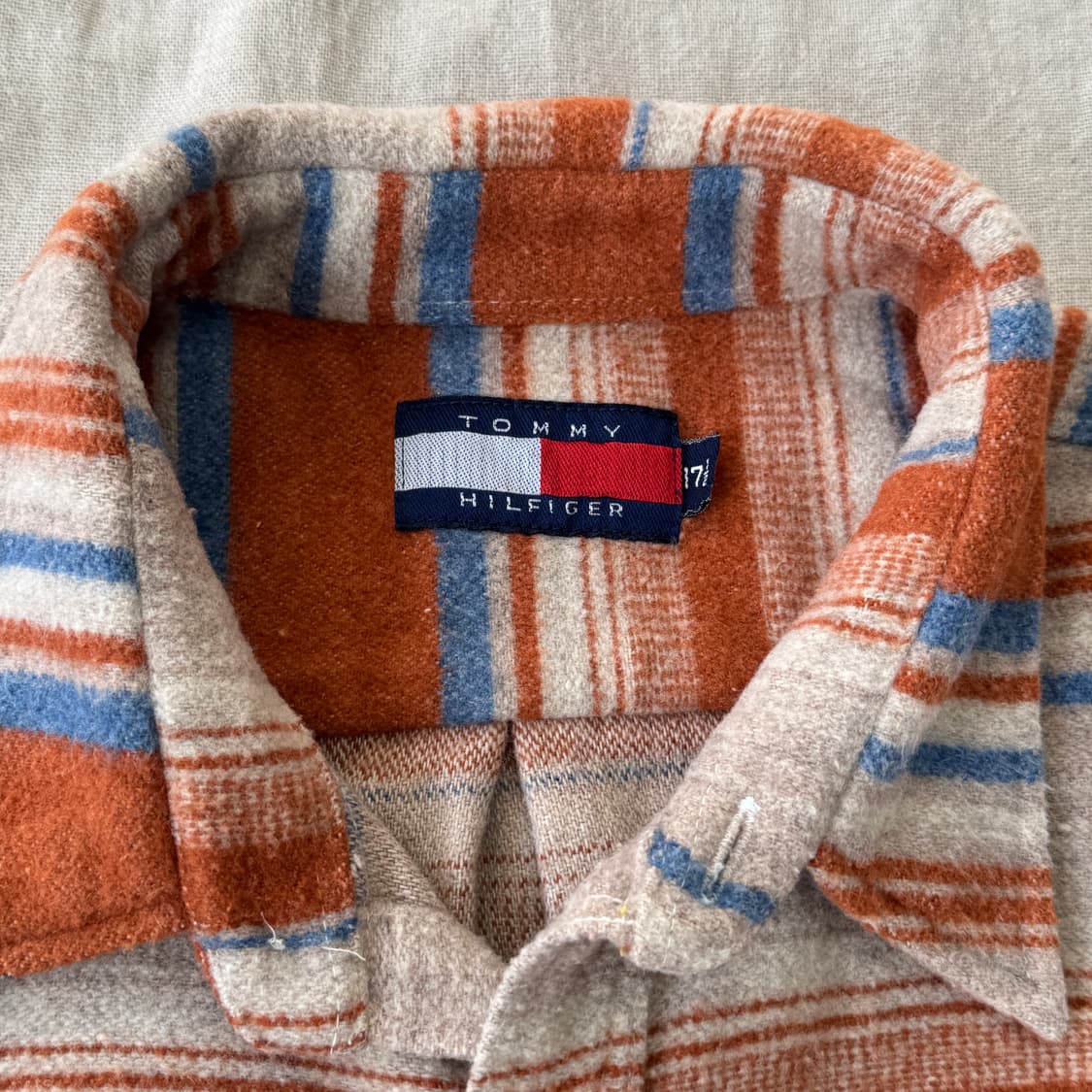타미힐피거 90s 에스닉 나바호 울 셔츠 자켓 105 상품이미지5
