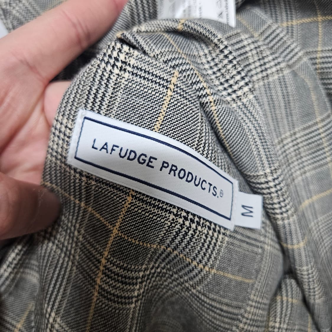 라퍼지스토어 체크 블레이저 자켓 M 상품이미지5