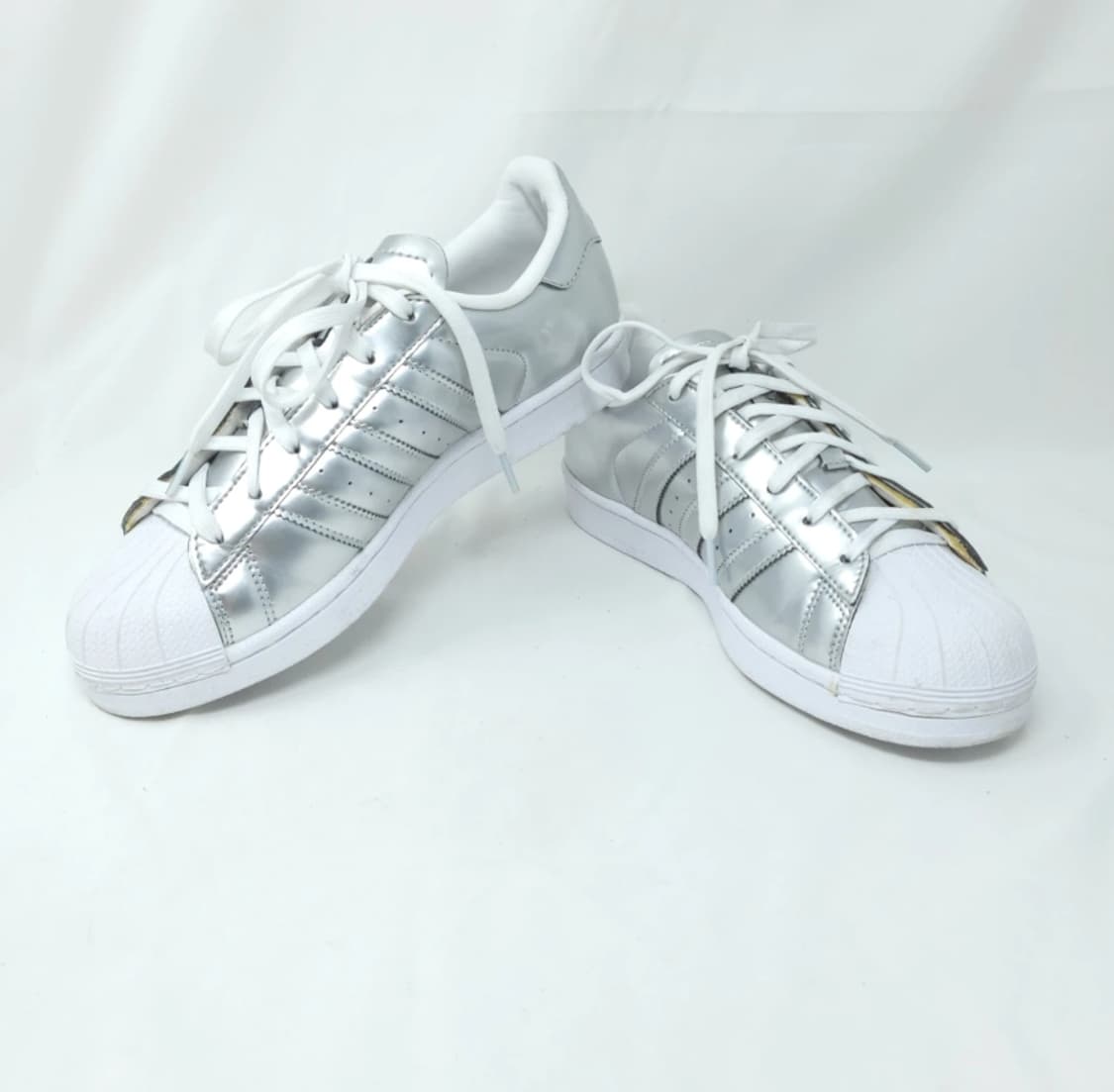 아디다스 슈퍼스타 은색 운동화 240mm 상품이미지1