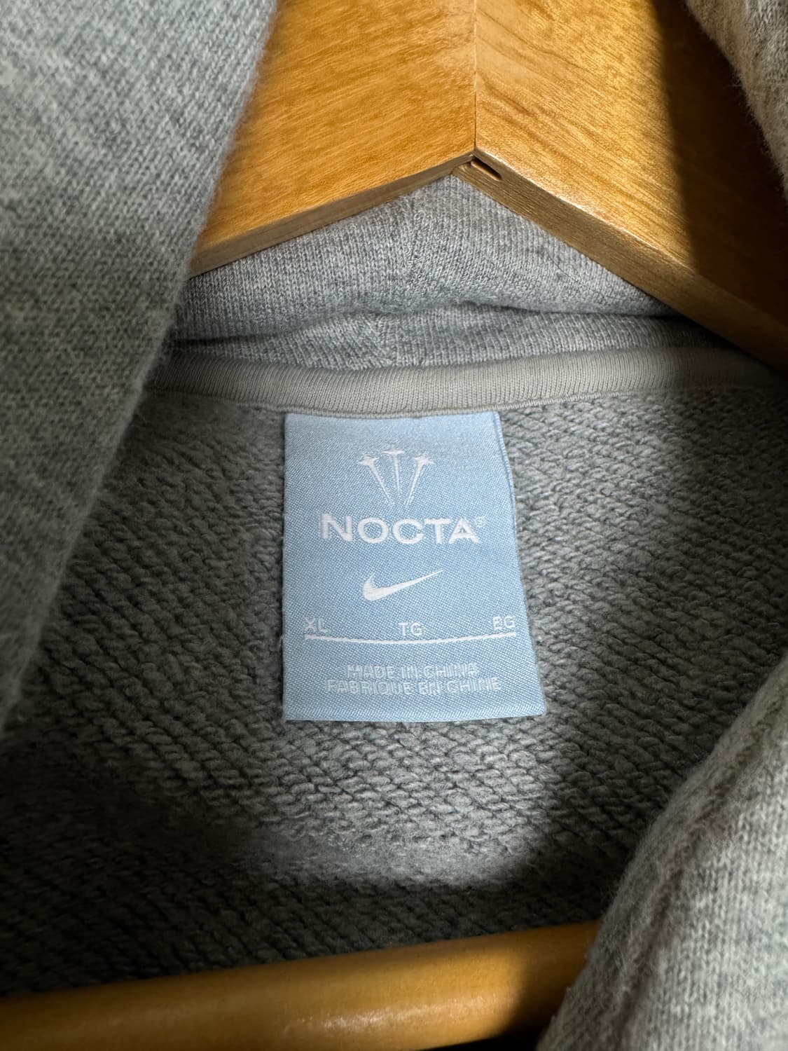 나이키 녹타 후디 그레이 XL 상품이미지3
