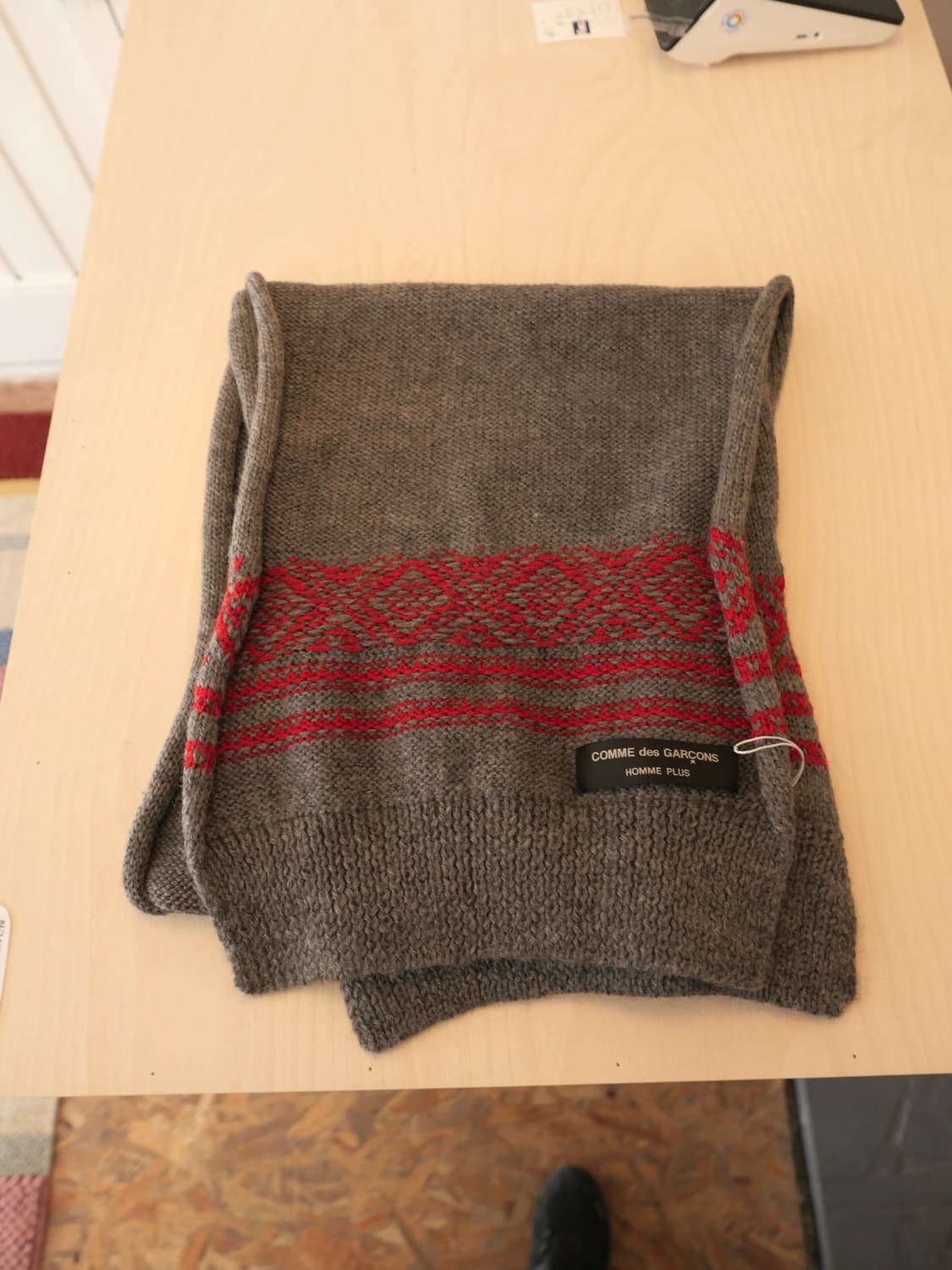 꼼데가르송 옴므 머플러 상품이미지5