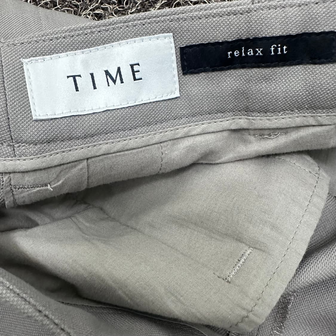 TIME 타임 더블 브레스트 울 정장 셋업 100(L) 상품이미지8