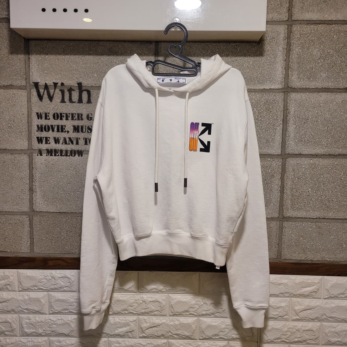 오프화이트 그라디언트 후드 XXS 상품이미지1