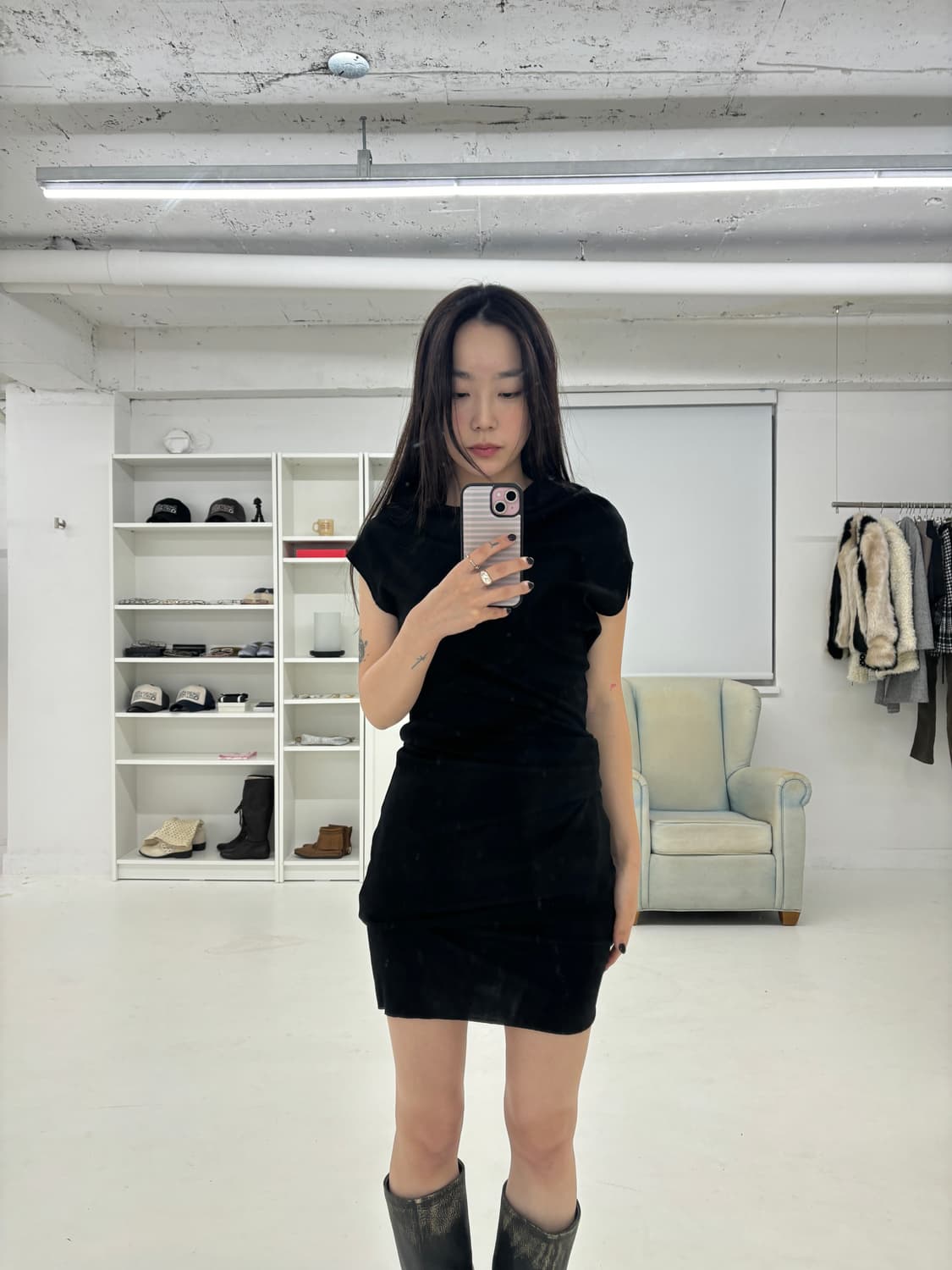 Helmut lang  Drape  dress 상품이미지9