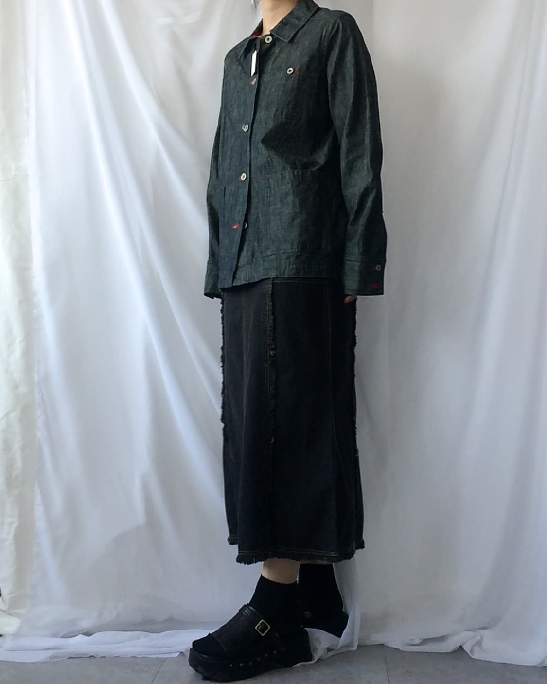 Nicole club denim jacket 상품이미지1