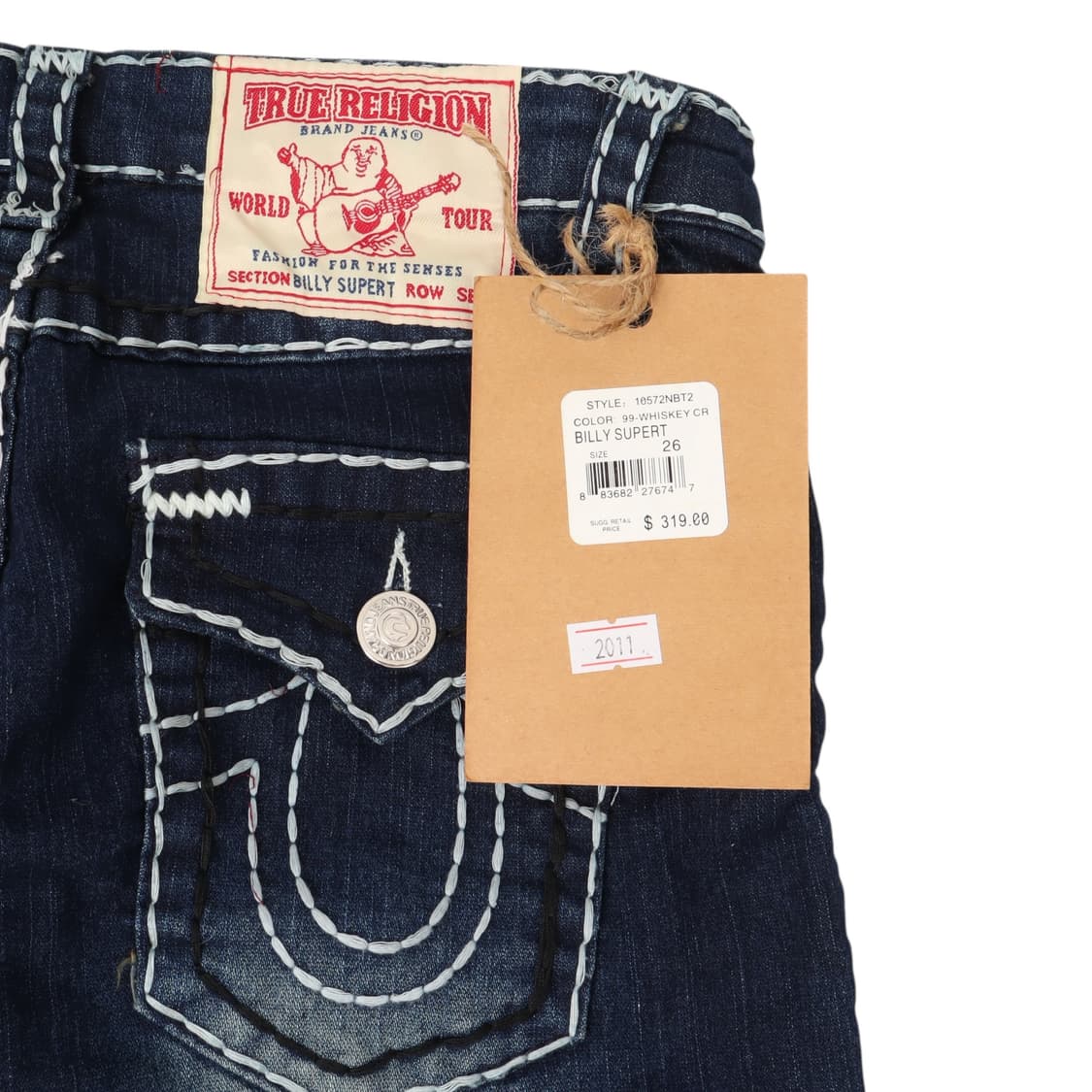 트루릴리젼 빌리 수퍼 티 데님팬츠 상품이미지3