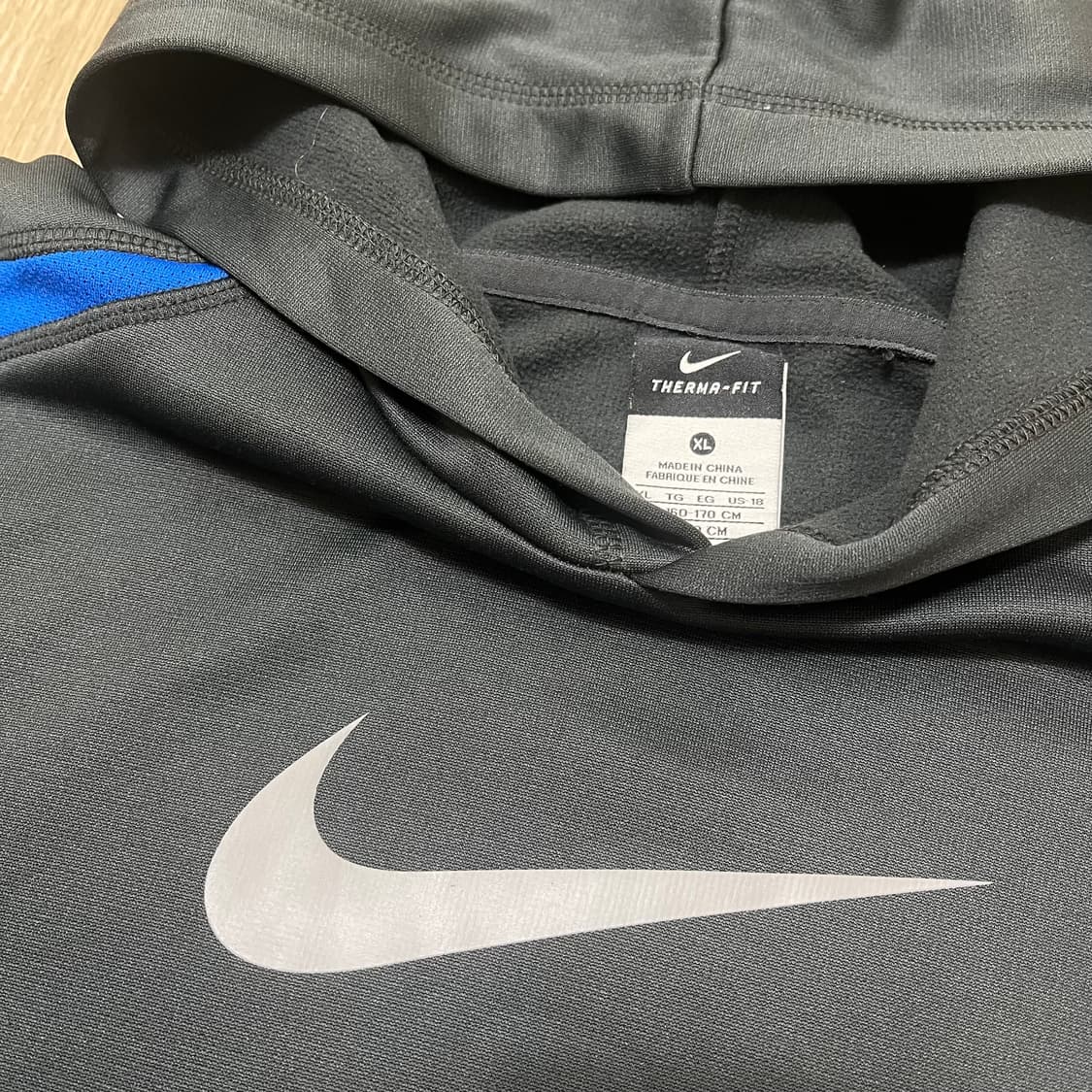 ( 여성용 XL ) 나이키 여성 써마핏 빅 스우시 로고 기능성 후드티 상품이미지5