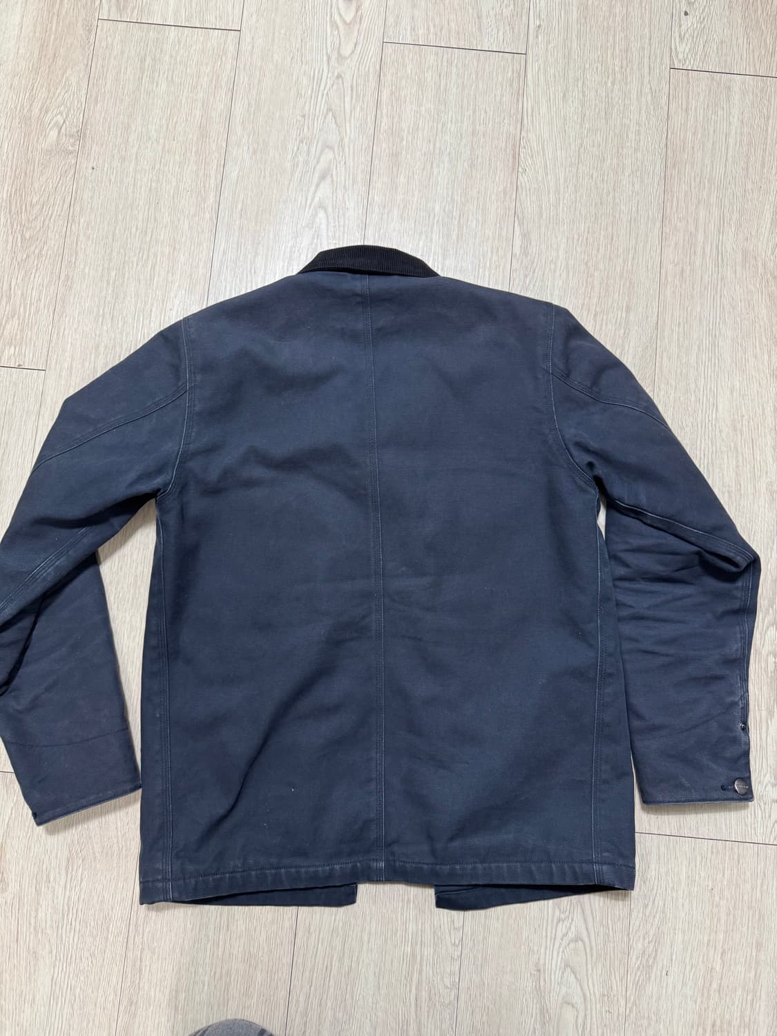 칼하트 초어코트 네이비 워크자켓 상품이미지2