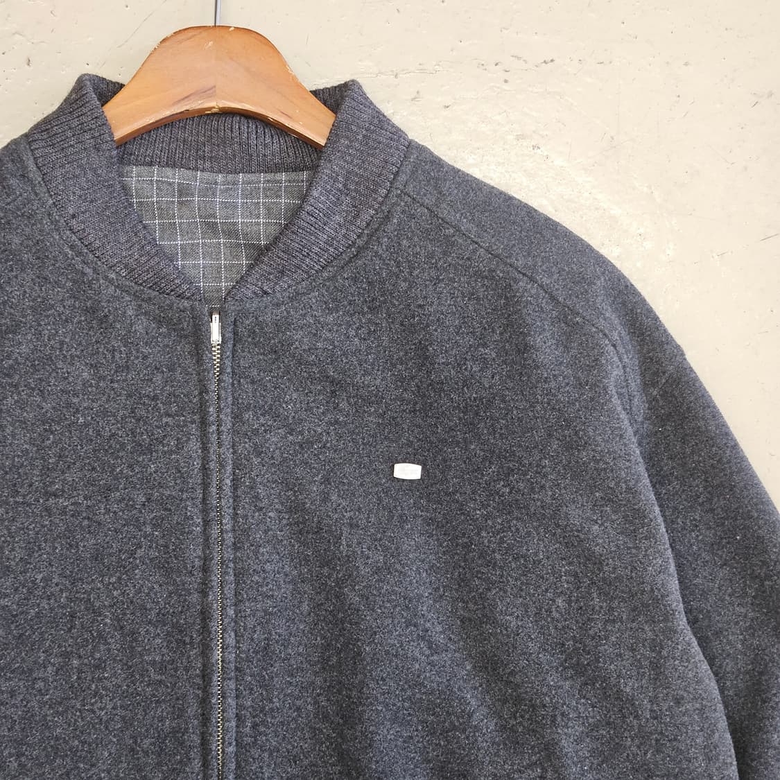 LACOSTE 라코스테 리버시블 양면 울자켓 블루종 L~XL 상품이미지2