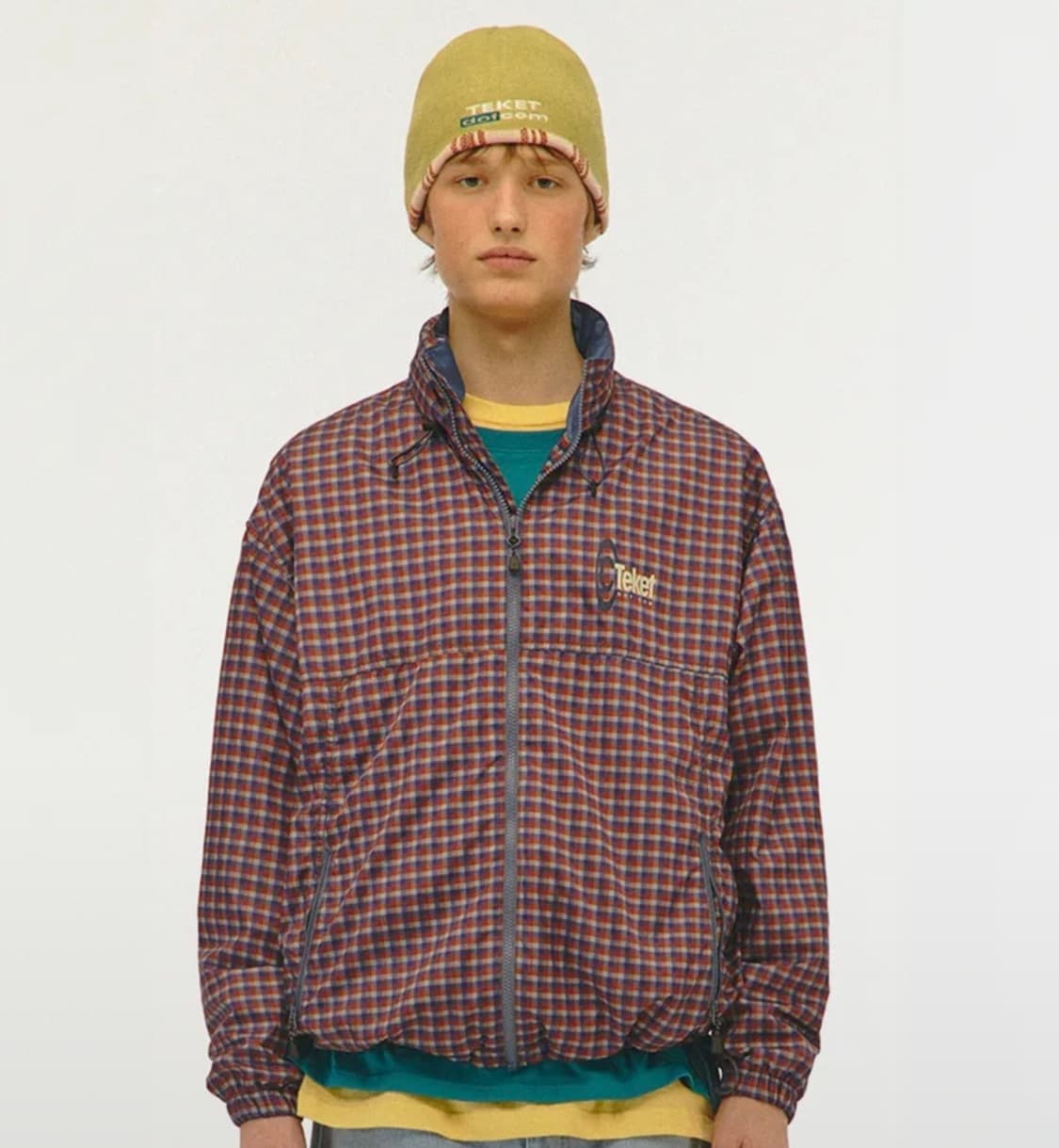 TEKET Symbol Check Wind Jacket 바람막이 상품이미지4