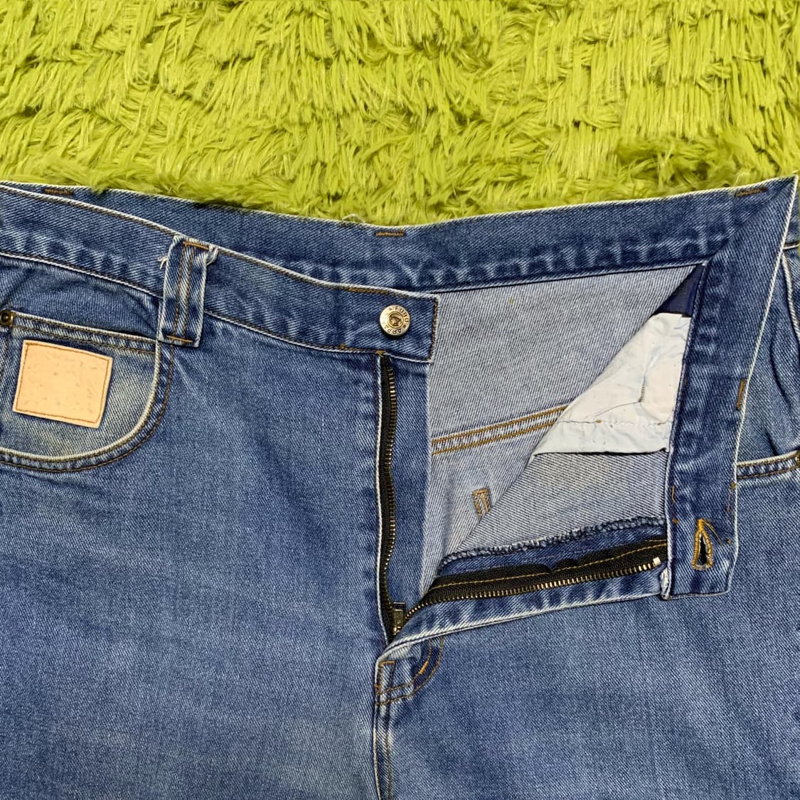 [35] 90'S FUBU 올드스쿨 루즈 와이드핏 카펜터 데님팬츠 상품이미지4