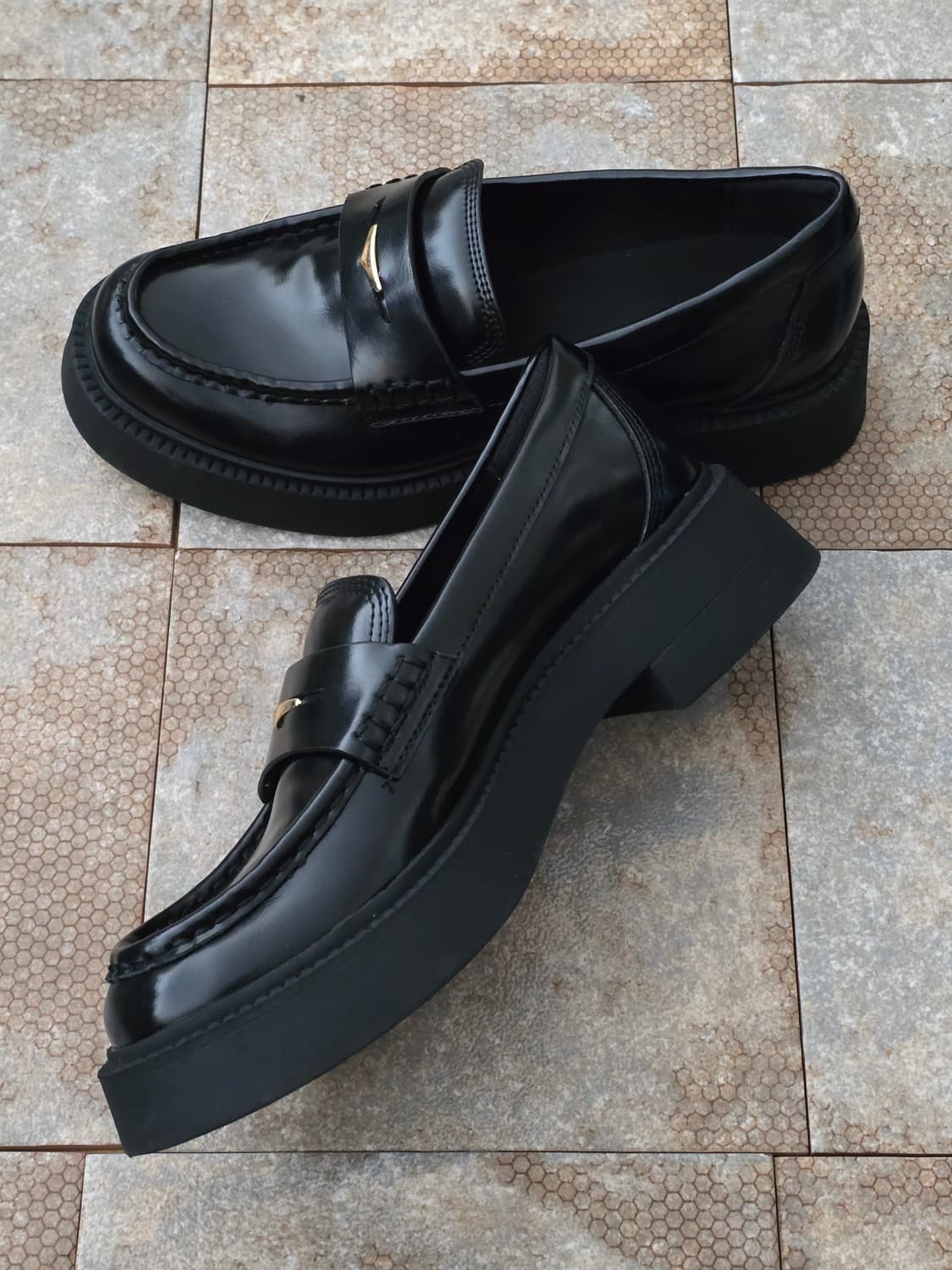 (240)자라 볼륨 구두창 로퍼 구두 상품이미지5