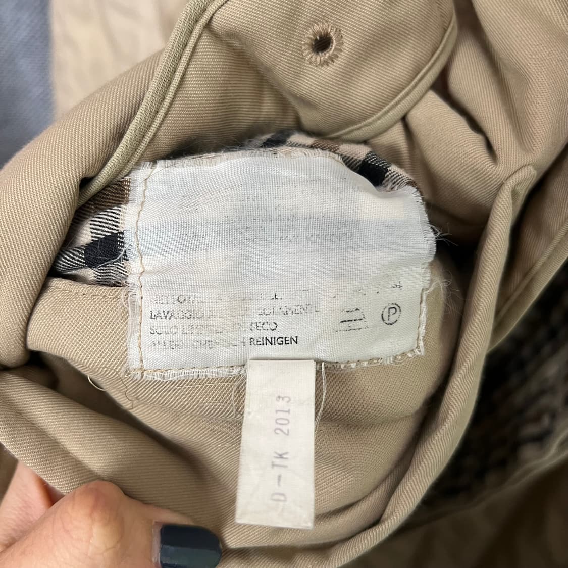 아쿠아스큐텀 퀼팅 싱글 코트 상품이미지9