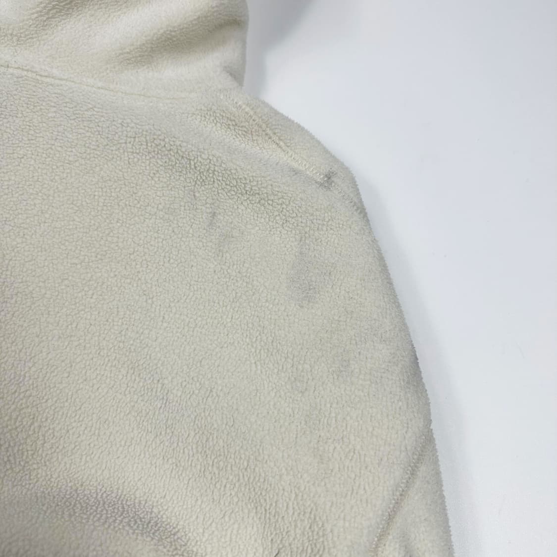 폴로 랄프로렌 레터링 아이보리 후리스 후드티 (L) 상품이미지6
