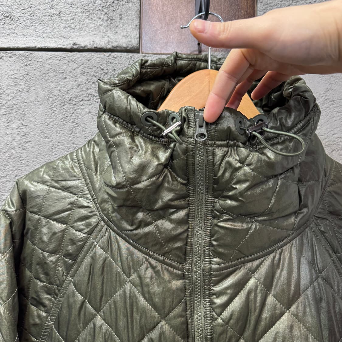 아디다스 스텔라 매카트니 컬렉션 퀼팅 크롭 자켓 (XS)   상품이미지4