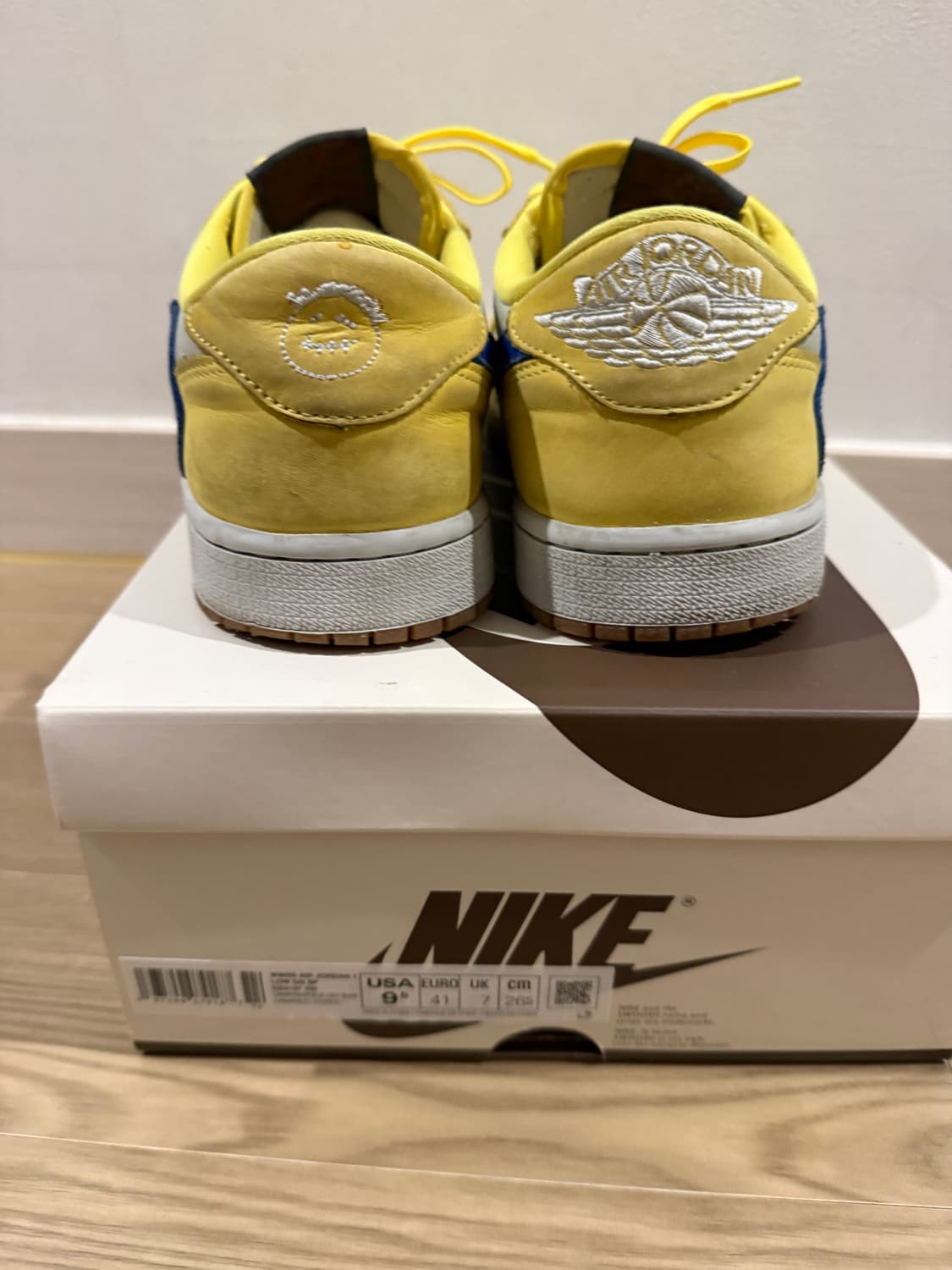 나이키 트래비스 스캇 조던 카나리 265 상품이미지7
