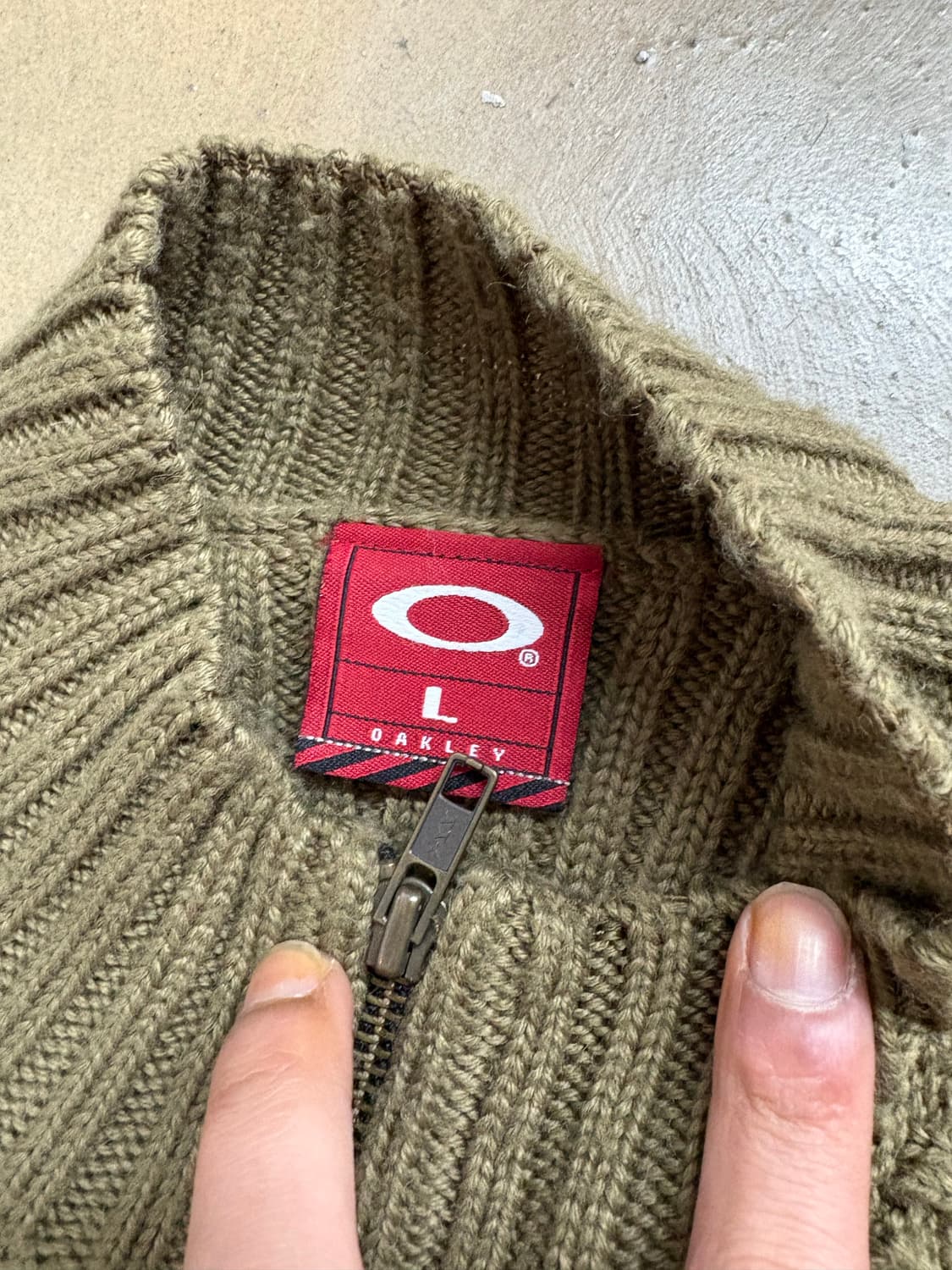 00년도 오클리 니트 집업  상품이미지5