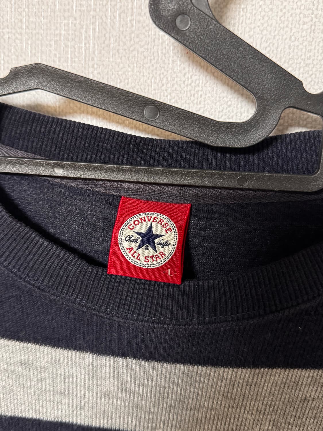 컨버스 올스타 스트라이프 긴팔 니트 상품이미지4