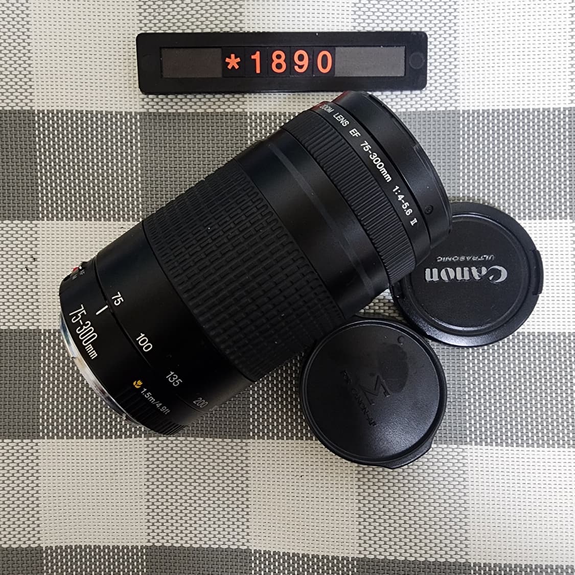 캐논 AF 마운트  EF 75-300mm 줌렌즈 상품이미지3