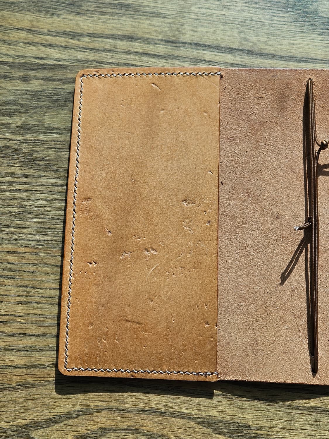 가죽 다이어리 커버/트라이폴드/미도리, 히비노, 호보니치호환 가능 상품이미지3