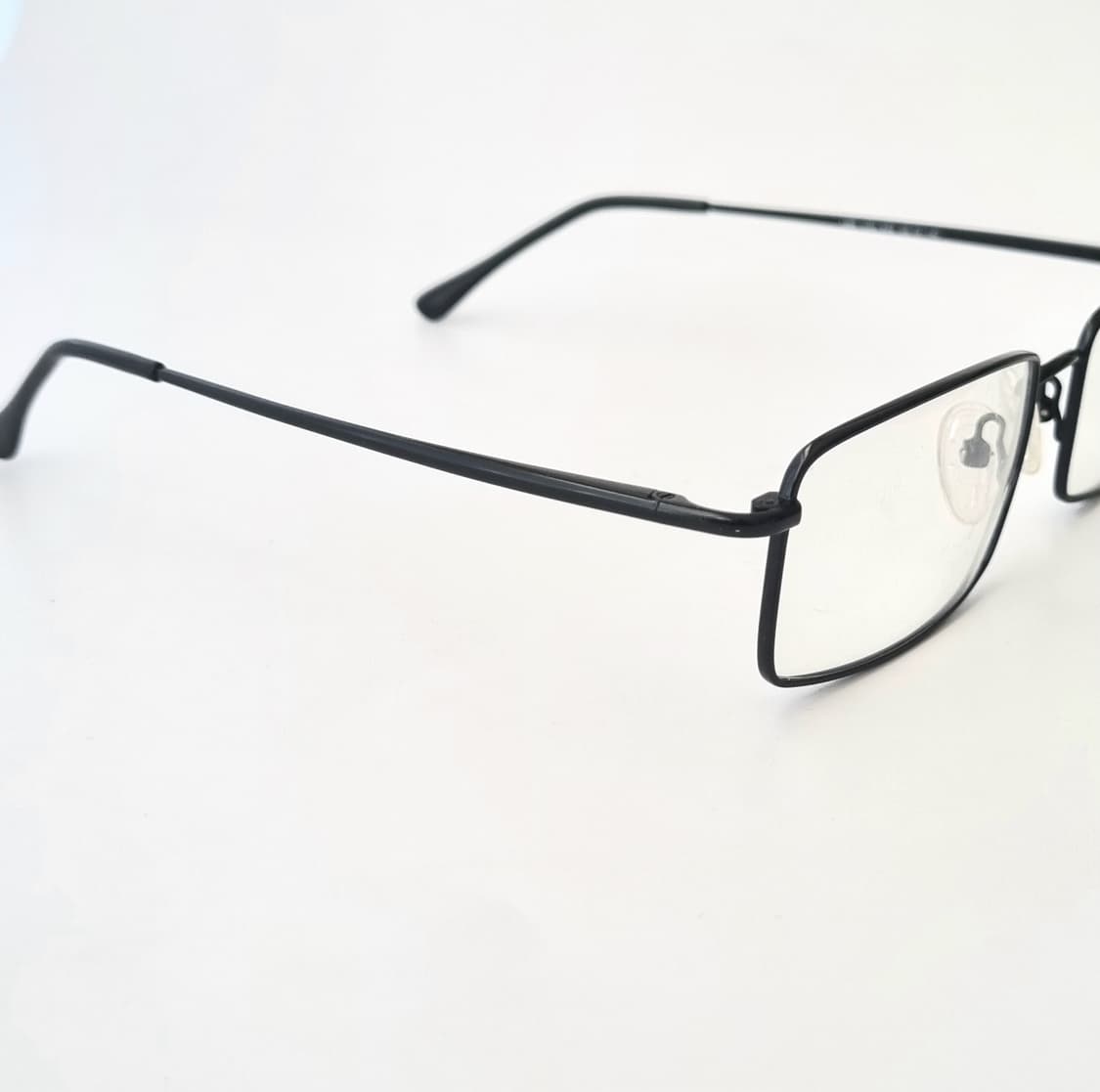 데드스탁 클래식한 블랙 직사각형 프레임 안경테 616 상품이미지6
