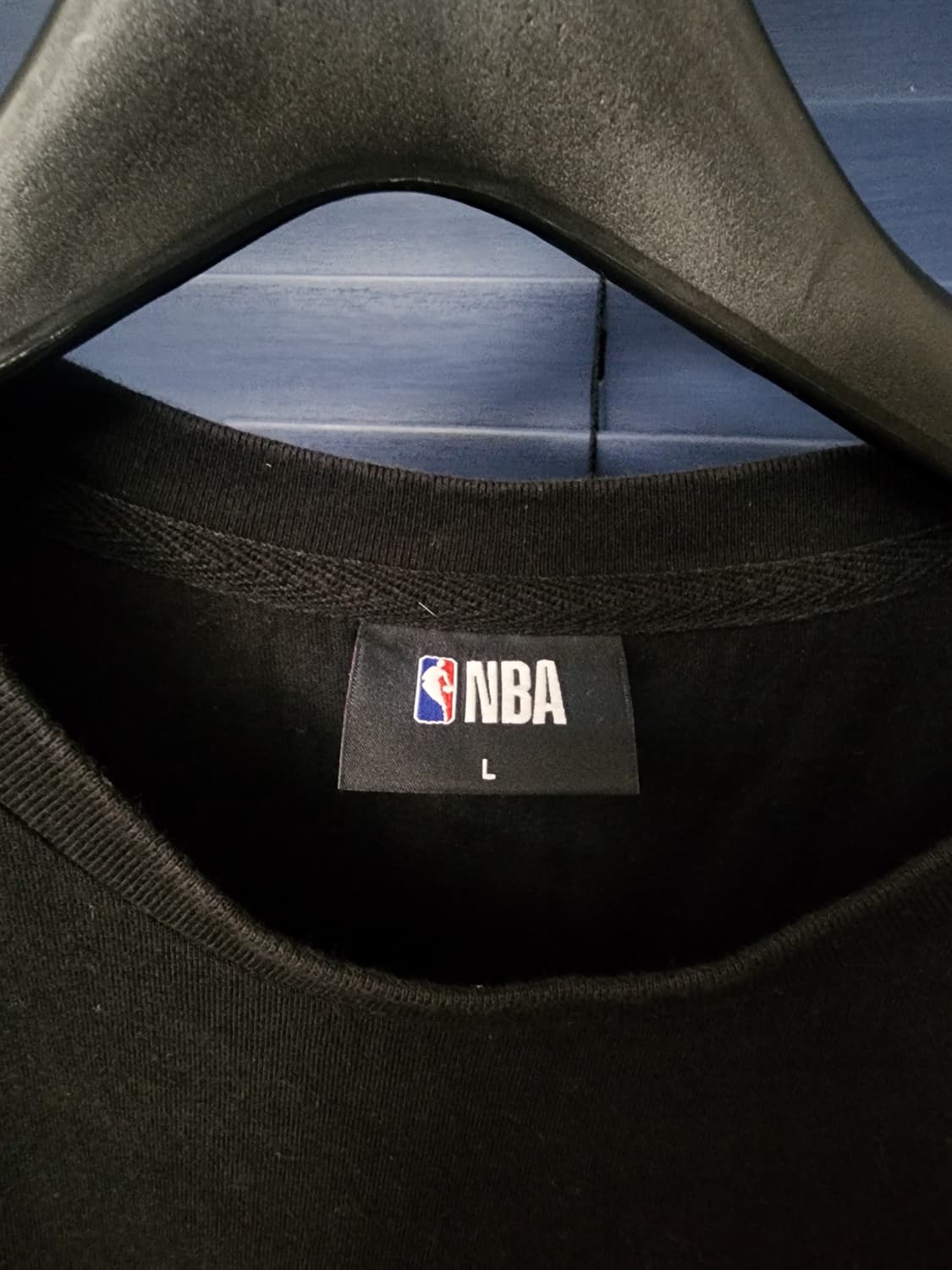 NBA 검정 반팔티 L사이즈 상품이미지3