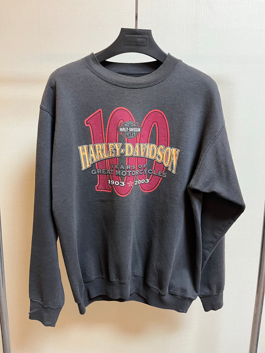 HarleyDavidson 100주년 스웻셔츠 상품이미지2